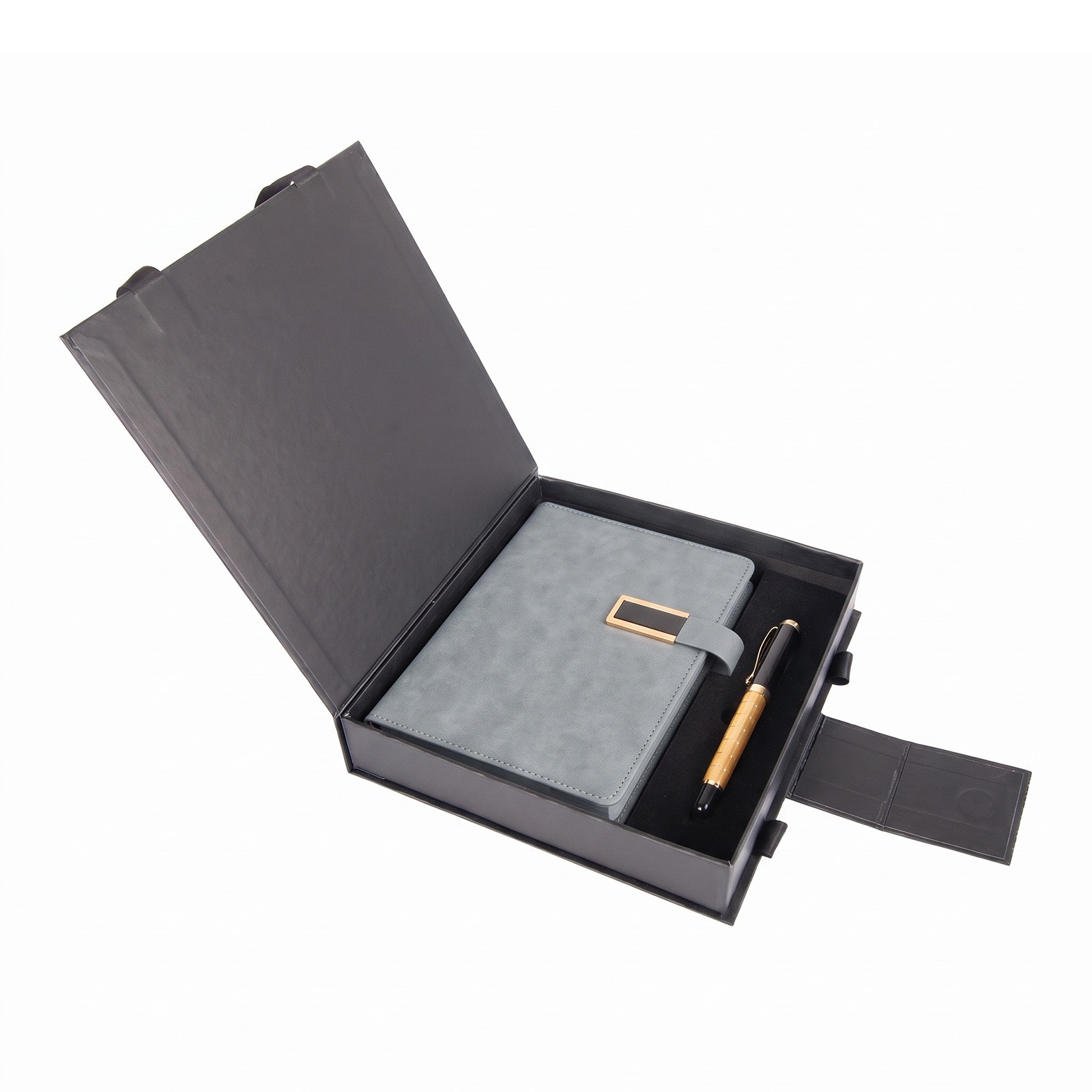 KEMERALTI GRİ HEDİYELİK SET